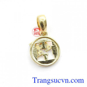 Sản phẩm được sản xuất theo công nghệ Hàn Quốc, sáng bóng bền đẹp,Mặt dây chữ H lấp lánh