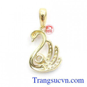 Sản phẩm bảo hành uy tín, giao hàng toàn quốc,Mặt dây thiên nga nhập khẩu