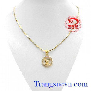 Bộ dây chuyền louis vuitton 