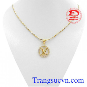 Bộ dây chuyền louis vuitton 