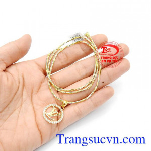 Bộ dây chuyền louis vuitton 