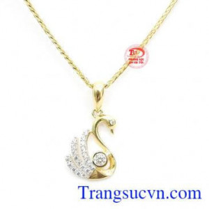 Bộ dây chuyền thiên nga nhập khẩuBộ dây chuyền thiên nga nhập khẩu