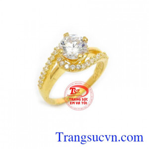 Nhẫn nữ dịu dàng là sản phẩm nhẫn nữ được các bạn gái ưa thích, bởi vẻ trẻ trung xinh xắn, sản phẩm bảo hành 6 tháng