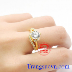 Nhẫn nữ dịu dàng