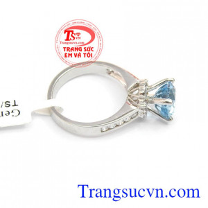 Nhẫn Topaz sang trọng bảo hành 12 tháng, giao hàng nhanh trên toàn quốc