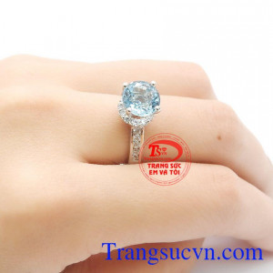 Nhẫn Nữ Topaz