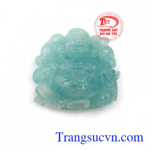 Phật di lặc aquamarine