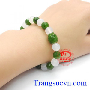 Chuỗi tay cẩm thạch may mắn