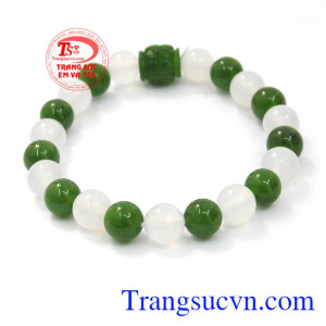 Chuỗi tay cẩm thạch may mắn