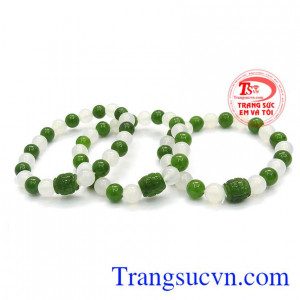 Chuỗi tay cẩm thạch may mắn