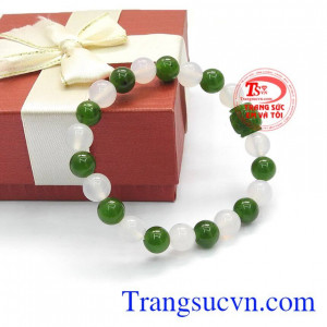Chuỗi tay cẩm thạch may mắn