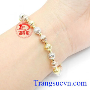 Lắc bi lấp lánh size to