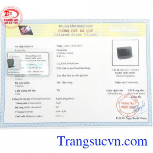 Viên Sapphire Ép Vỉ Thịnh Vượng