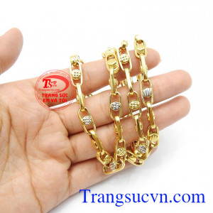 Dây chuyền nam hào hoa