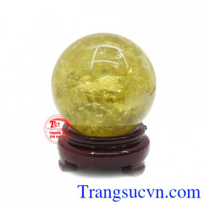 Cầu Thạch Anh Vàng Tài Lộc 8.5cm