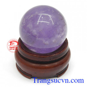 Cầu Thạch Anh Tím Vân Đẹp 7.5cm