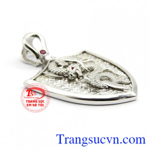 Mặt dây khiên rồng mạnh mẽ