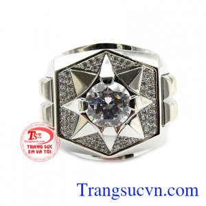 Nhẫn nam thế hệ mới vàng 18k