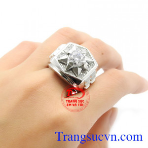 Nhẫn nam thế hệ mới vàng 18k
