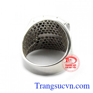 Nhẫn nam lịch lãm vàng 18k