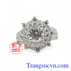 Nhẫn nữ đẹp vàng 18k