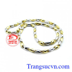 Dây chuyền nam đẹp vàng 18k