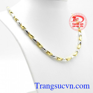 Dây chuyền nam đẹp vàng 18k