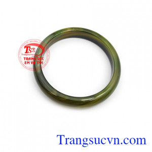 Vòng đá mã não xanh lục