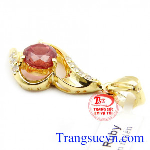 Mặt ruby thời trang
