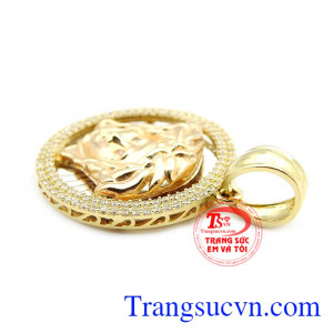 Mặt dây vàng nhập khẩu đẹp