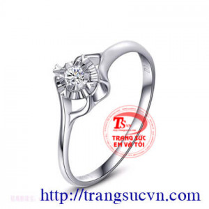 Nhẫn nữ kim cương