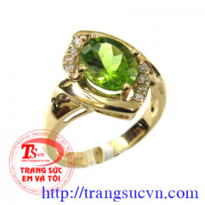 Nhẫn nữ peridot