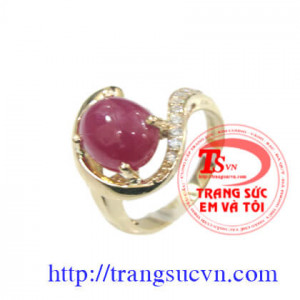 Nhẫn nữ ruby lục yên giao hàng trên toàn quốc.