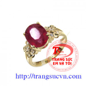 Bạn được đặt nhẫn theo số tay của bạn. Nhẫn ruby facet nữ