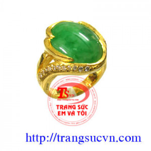 Nhẫn nữ ngọc jadeite