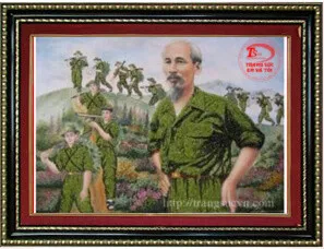 Tranh Bác Hồ