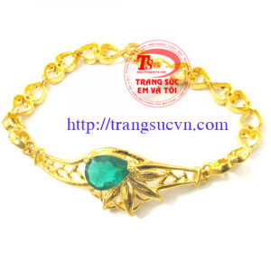 Lắc tay emerald Có giấy kiểm định® Lắc tay emerald bán toàn quốc