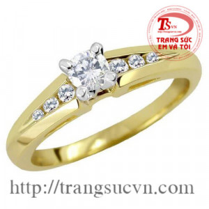 Sản phẩm kiêu sa, đẹp và quý phái. Hãy nhanh tay và chọn cho mình sản phẩm ưng ý.Nhẫn kim cương
