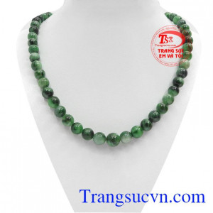 Cẩm thạch thiên nhiên vòng cổ