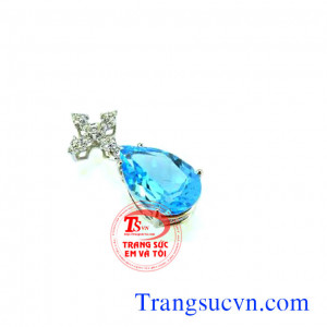 Mặt dây chuyền vàng hình giọt nước 