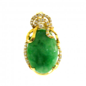 Mặt ngọc vàng tây đậm