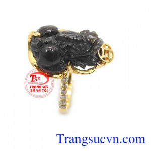 hợp thời trang, tinh tế chất lượng đảm bảo, Uy tín, nhẫn nữ tỳ hưu.