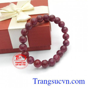 Chuỗi đá quý ruby thiên nhiên