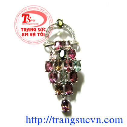 Mặt dây Tourmaline