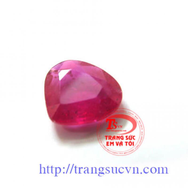 Mặt ruby trái tim