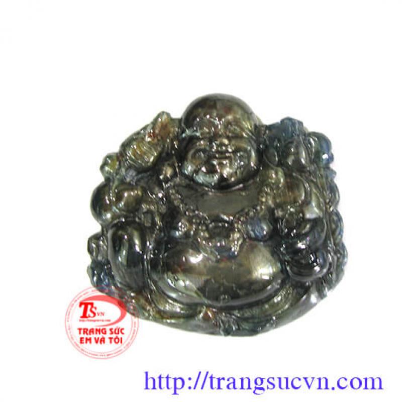 Phật di lặc đá quý sapphira