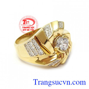 Nhẫn vàng tây bền đẹp đảm bảo chất lượng Nhẫn Nam vàng,sáng bóng,vàng hai màu,tinh tế và uy tín,Khách hàng bình chọn nhiều năm,Nhẫn Nam món quà ý nghĩa,giao toàn toàn quốc