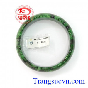 Ngọc cẩm thạch vòng tay bản to