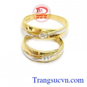 Nhẫn cưới tinh tuyền