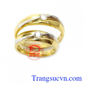 Nhẫn cưới tinh tuyền